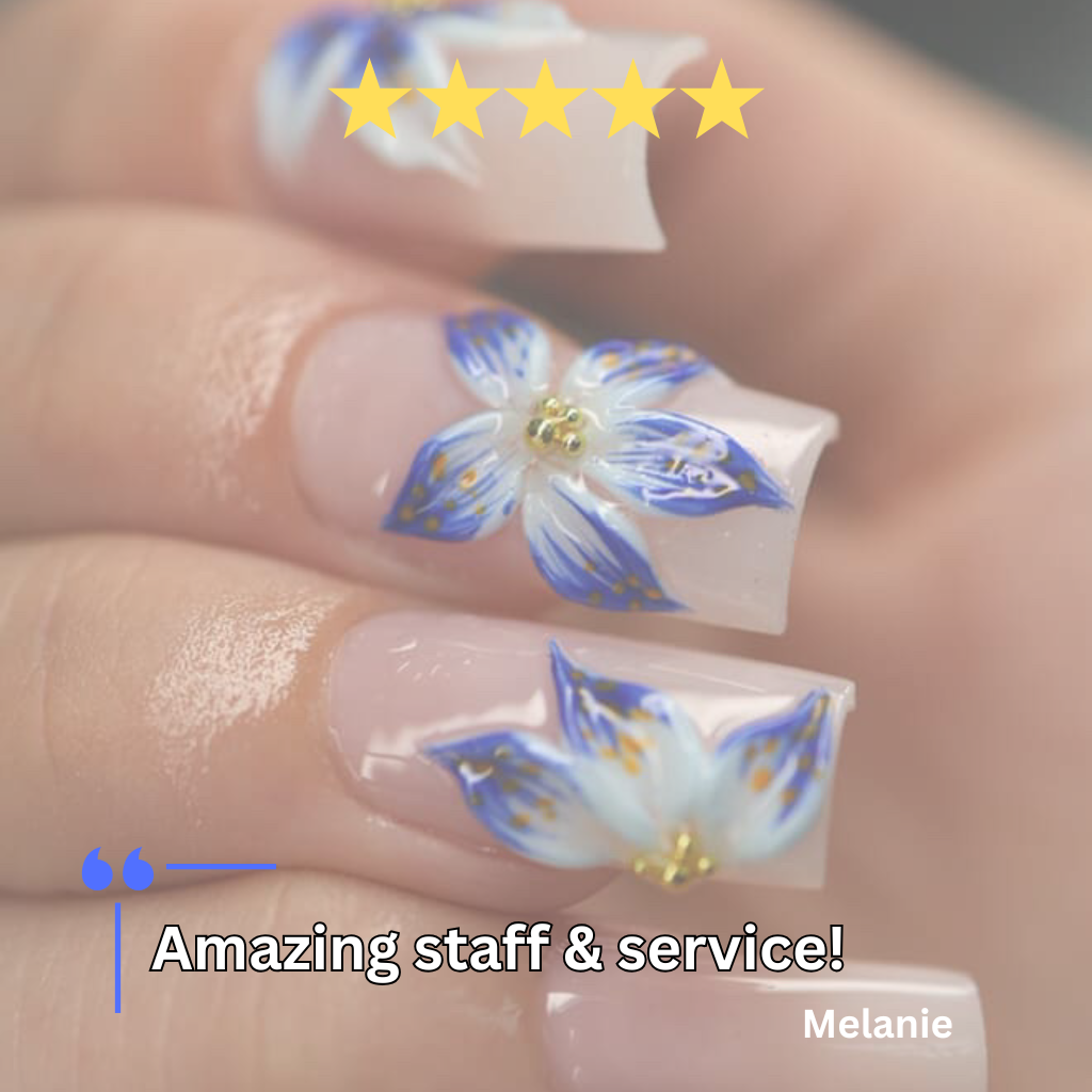 Glamour Nails Hamilton, located near Mohawk, delivers style, quality, and comfort