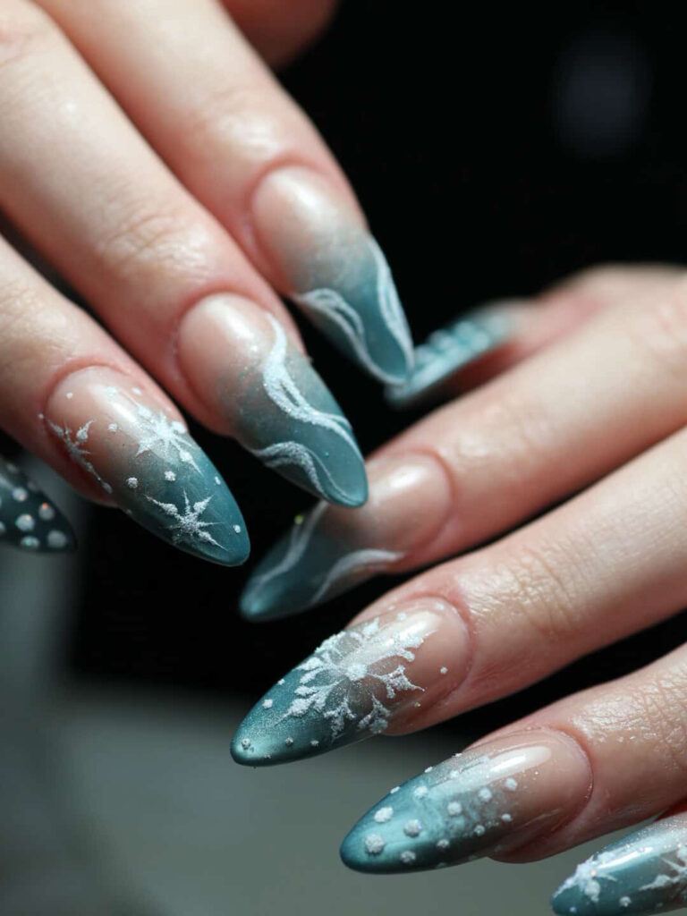 best nail salon hamilton holiday designs at Glamour Nails Hamilton