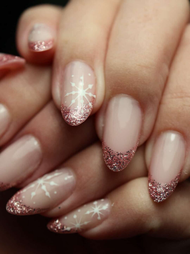 best nail salon hamilton holiday designs at Glamour Nails Hamilton